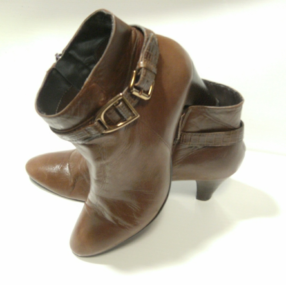 Bandolino Brown Ankle Boots
